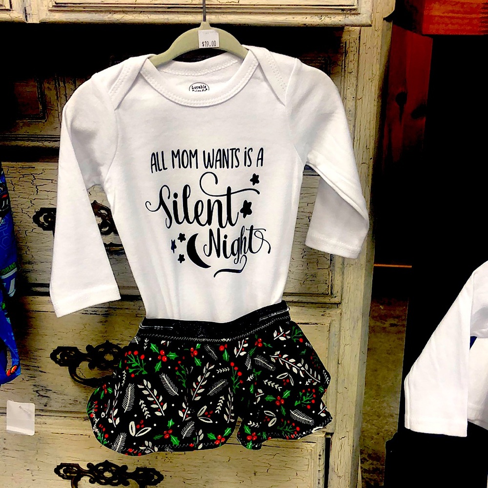 ALL MOM WANTS IS A SILENT NIGHT